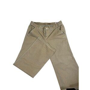 Free People Flare Pants Size 30‎ 1970 Tan Beige 32" Inseam